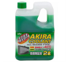 Антифриз готовый  AKIRA Coolant -40°C зеленый 2л.