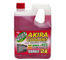 Антифриз готовый  AKIRA Coolant -40°C красный 2л.