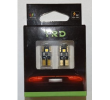 Автолампа светодиодная T10 TRD 3SMD-3030 CANBUS 6000K-6500K White 12V (б/цокольная W5W) /комп. 2шт./ 