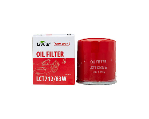 LIVCAR OIL FILTER LCT712/83W / (C-110/C-114) / аналог MANN W 712/83