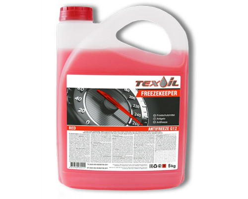 Антифриз Freezekeeper Red G12 (-40°C) 5кг. "Texoil" ГОСТ