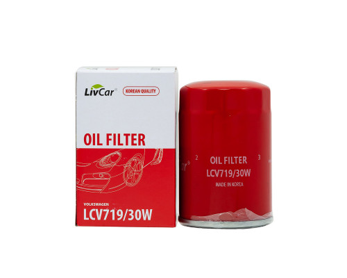 LIVCAR OIL FILTER LCV719/30W / аналог MANN W 719/30