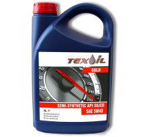 TEXOIL GOLD SAE 5W-40 API SG/CD Полусинтетическое моторное масло 4л.