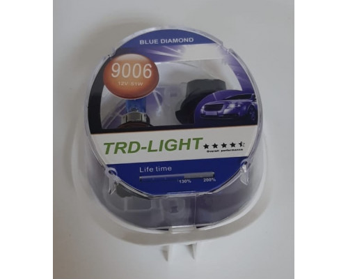 Набор TRD-LIGHT (BLUE DIAMOND 5000K) HB4 (9006) 12V 55W (эффект XENON) комп. 2шт.