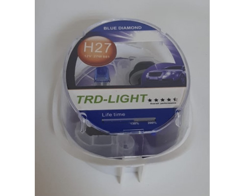 Набор TRD-LIGHT (BLUE DIAMOND 5000K) H27 (881) 12V 27W (эффект XENON) комп. 2шт.