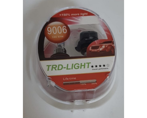 Набор галоген. ламп TRD-LIGHT +150 % HB4 (9006) 12V 55W комп. 2шт.