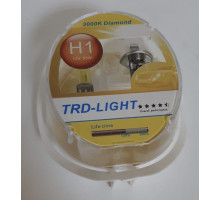 Набор галоген. ламп TRD-LIGHT  (YELLOW DIAMOND 3000K) H1 12V 55W комп. 2шт.