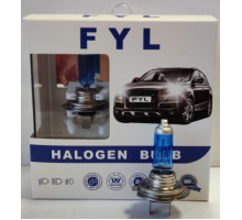 Набор галоген. ламп  "F Y L" BLUE (5000K) H7 12V 55W (эффект XENON) комп. 2шт.