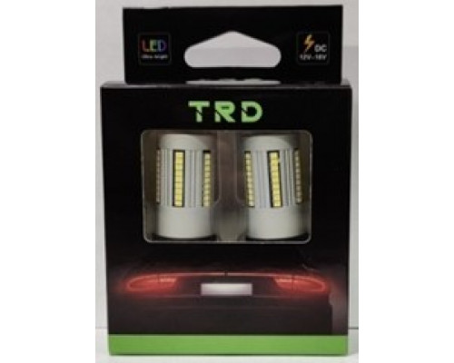 Автолампа светодиодная T20 TRD 7443-66SMD-2016-2 Canbus 6000K-6500K White 9-16V no lens (W21/5W) 2конт. /комп. 2шт./