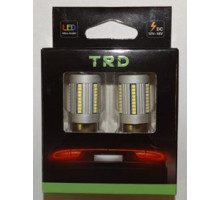 Автолампа светодиодная 1156 TRD 66SMD-2016-1 Canbus 6000K-6500K White 9-16V no lens (Р21W) BA15s (1конт)/комп. 2шт./