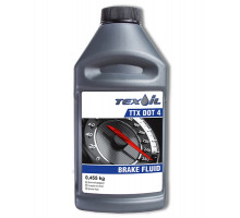 Тормозная жидкость Texoil TTX DОТ-4 500мл. (455гр.) ГОСТ